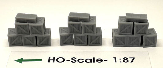 Phoenix - HO Crate Stacks-Type 2 Only,Undec 3pc