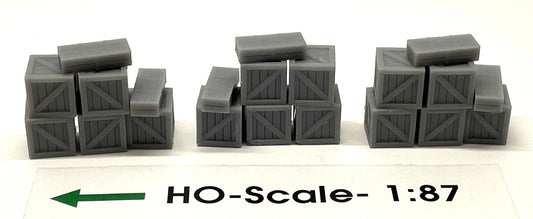 Phoenix - HO Crate Stacks-Type 3 Only, Undec 3pc