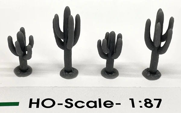 Phoenix - HO Cacti: Saguaro Assortmnt #2 Undec 4pc