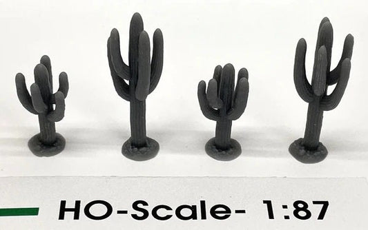 Phoenix - HO Cacti: Saguaro Assortmnt #2 Undec 4pc