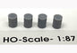 Phoenix - HO Grp(3) Clsd 55-Gal Drums Undec(3pc)