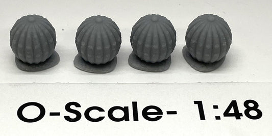 Phoenix - O Barrel Cacti-Small, Undecorated 4pc
