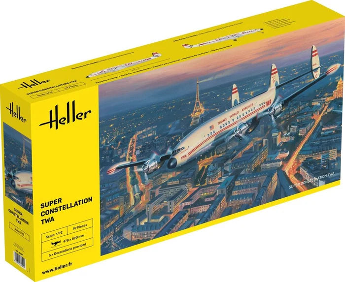 Heller - 1:72 Super Constellation TWA