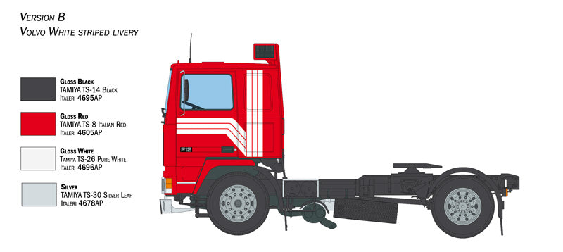 Italeri - Volvo F12 Intercooler Low Roof