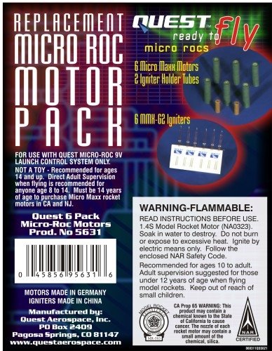 Quest - MICRO MAXX MOTORS & MMX-G2 Ign 6pc