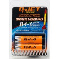 Quest - B4-6 Q-Jet Model Rocket Motor 2pk