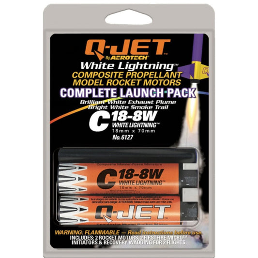 Quest - C18-8W Q-Jet White Lightning 2pk
