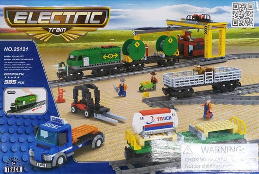 Rr Conveyance Train - Diesel Freight Train W/Crane Powered