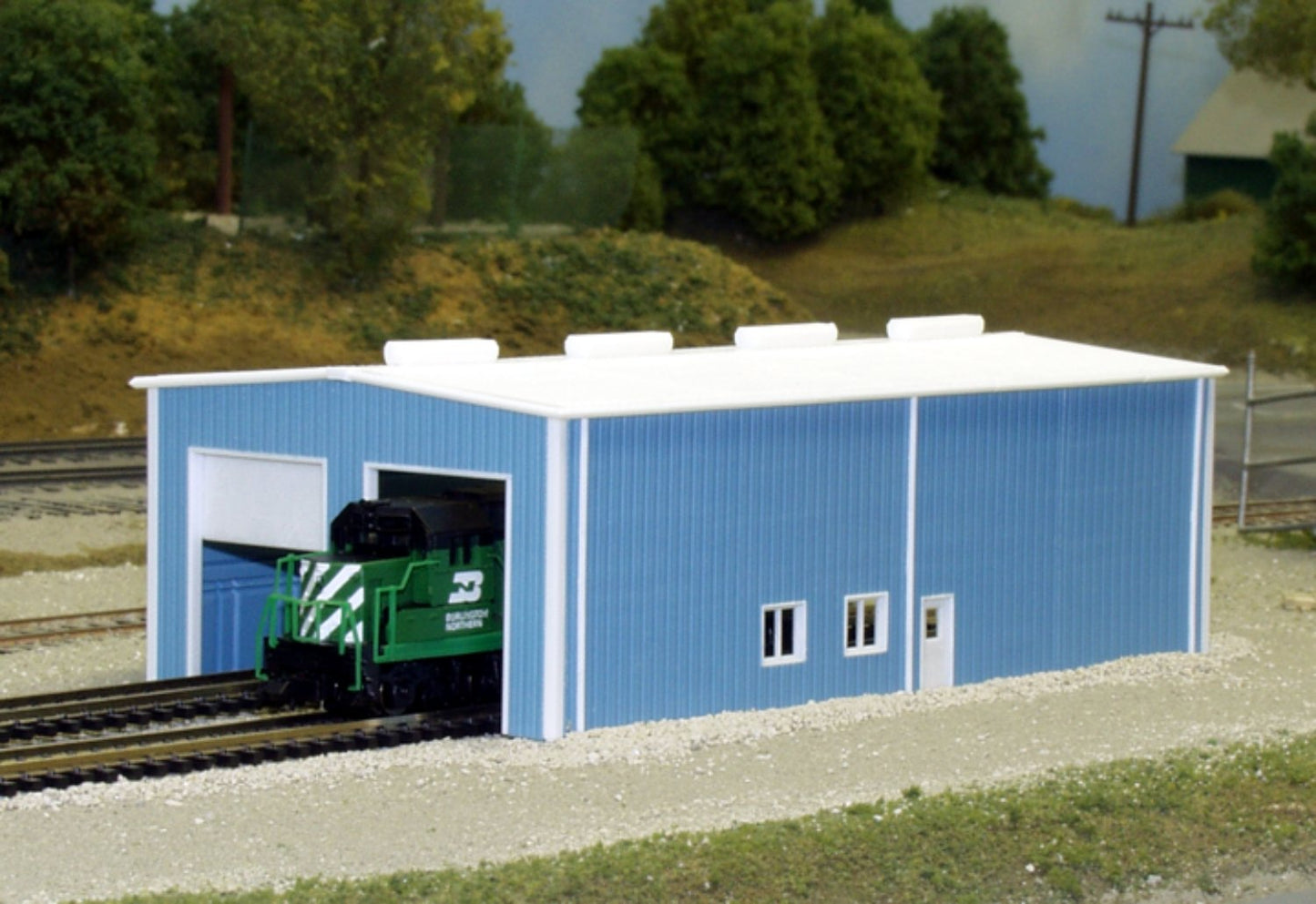 Rix - N Two Stall Enginehouse