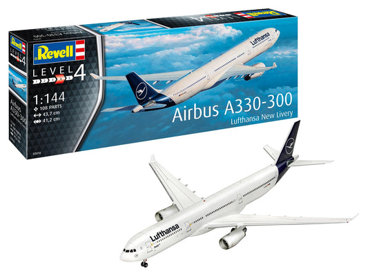 Revell - Airbus A330-300 - Lufthansa "New Livery" 1:144