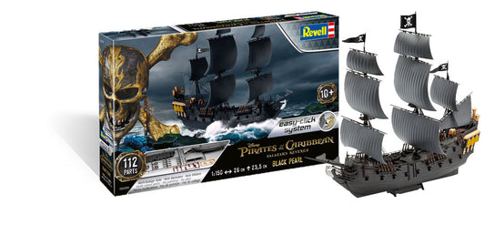 Revell - Pirates of The Caribbean - The Black Pearl 1: 150 Scale