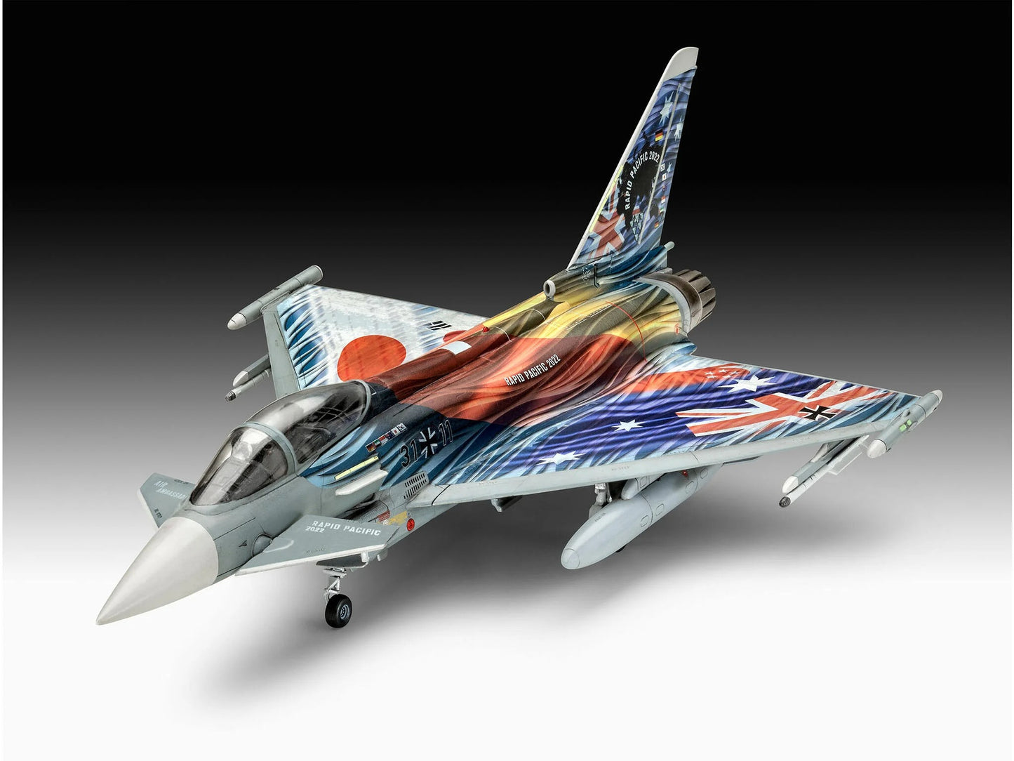 Revell - Eurofighter-Pacific platinum edition 1:72 gift set