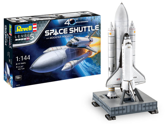 Revell - Space Shuttle& Booster Rockets, 40th. 1:144