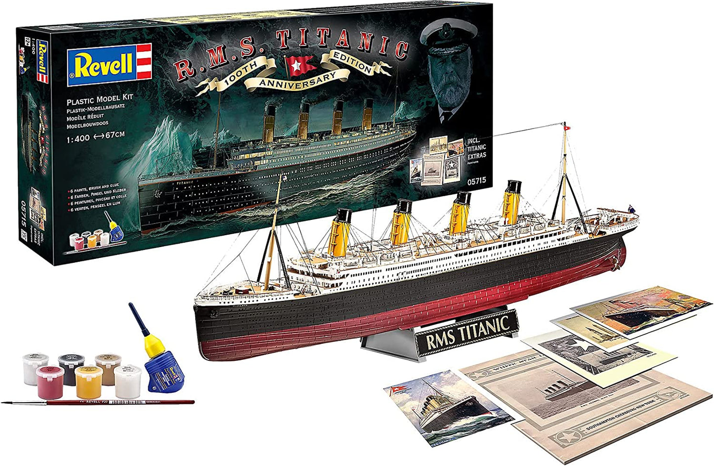 Revell - 100 Years Titanic Special Edition Gift Set 1:400 Scale