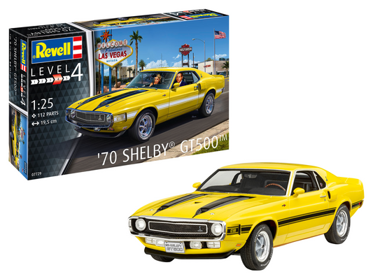 Revell - 70 Shelby Mustang GT500 1:25