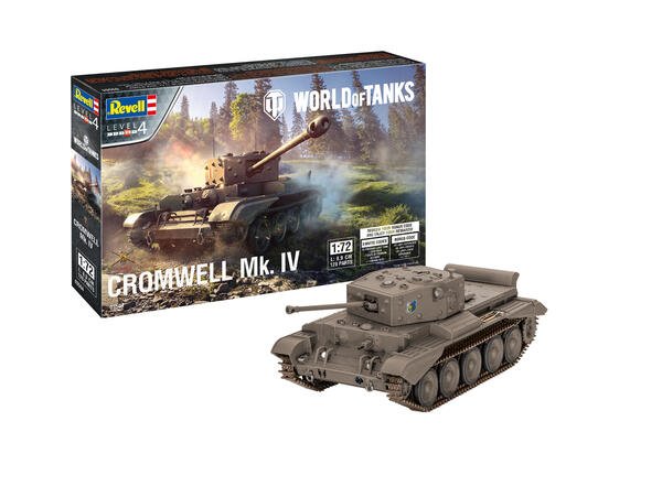 Revell - Cromwell Mark 4 World of Tanks 1:72