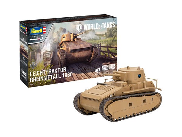 Revell - Rheinmetall Lt Tank World of Tanks 1:35
