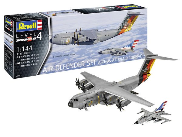 Revell - A400M/Tornado Kit Set 1:144