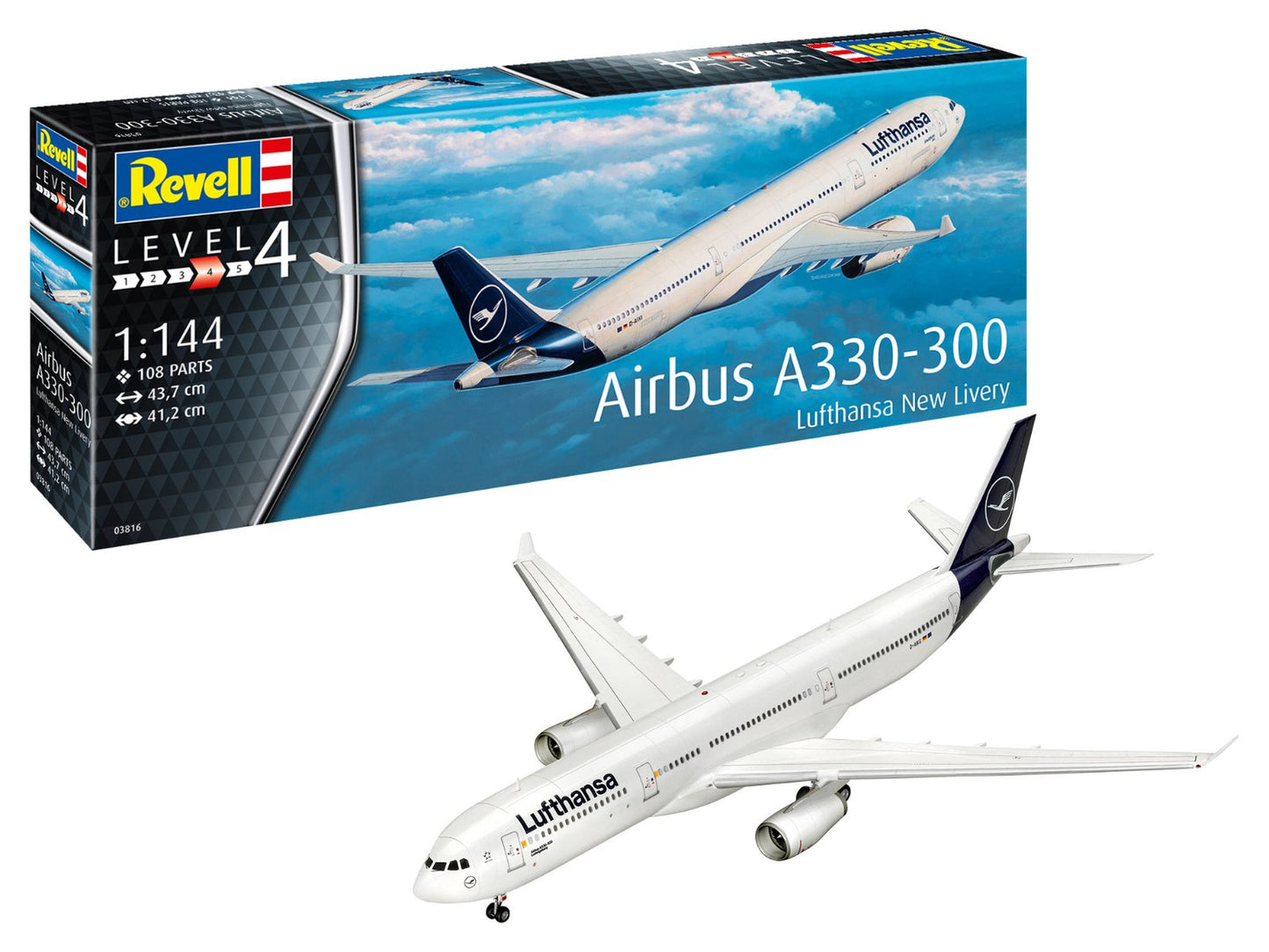 Revell - Airbus A330-300 Luftansa 1:144