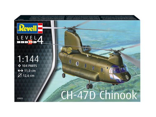 Revell - CH-47D Chinook Helicopter 1:144