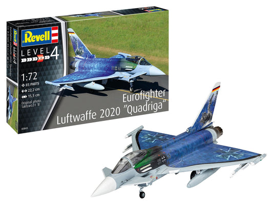 Revell - Eurofighter Luftwaffe 2020 Quadriga 1:72