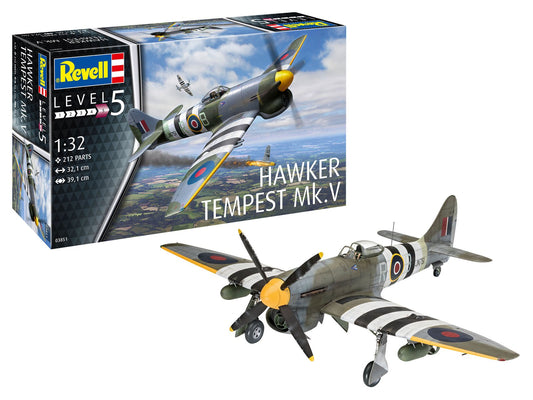 Revell - WWII Hawker Tempest Typhoon Mk.V 1:32