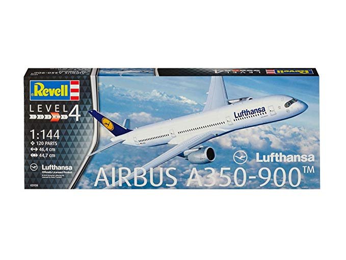 Revell - Airbus A350-900 Lufthansa New Li 1:144