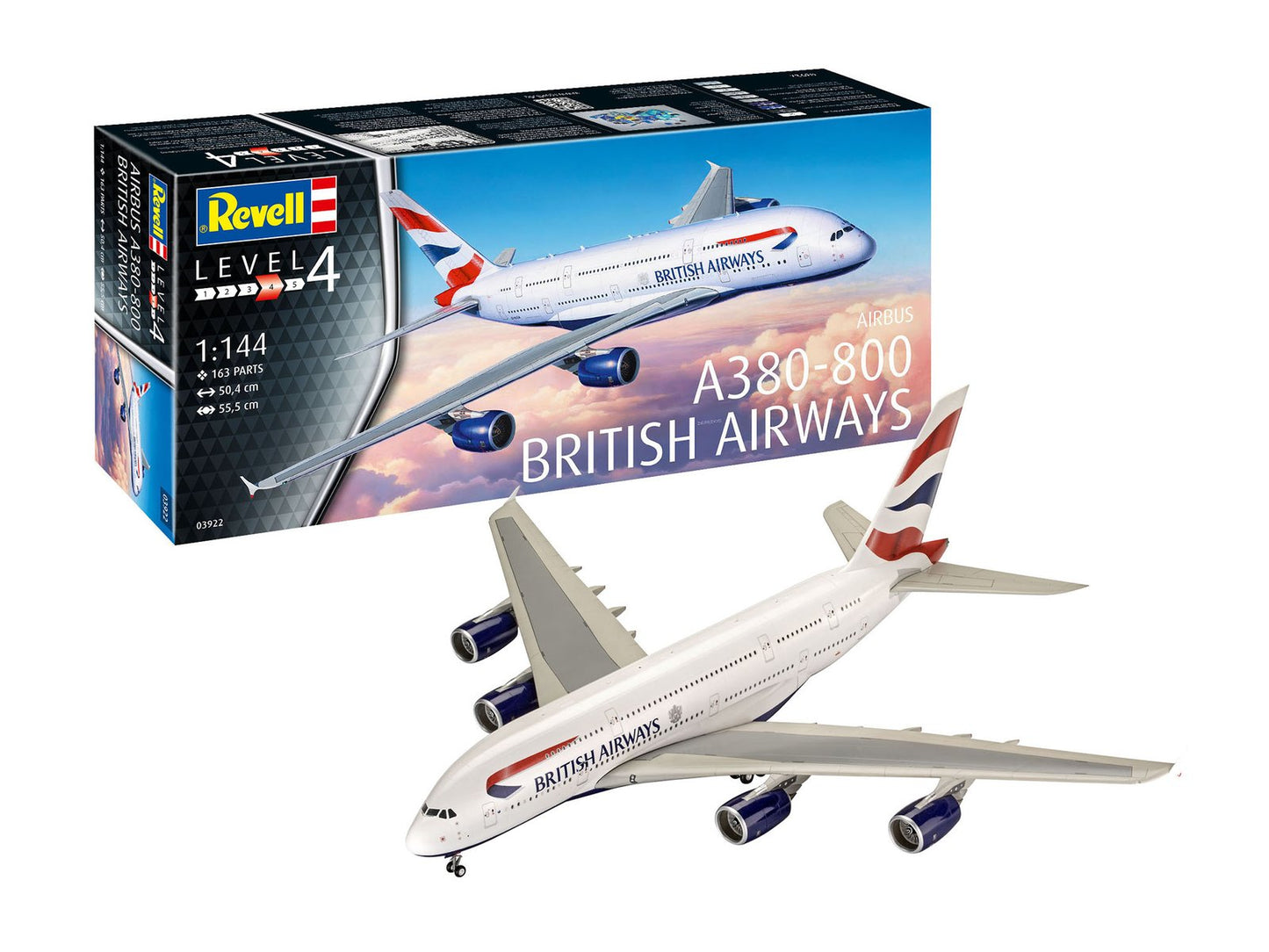 Revell - A380-800 British Air 1:144