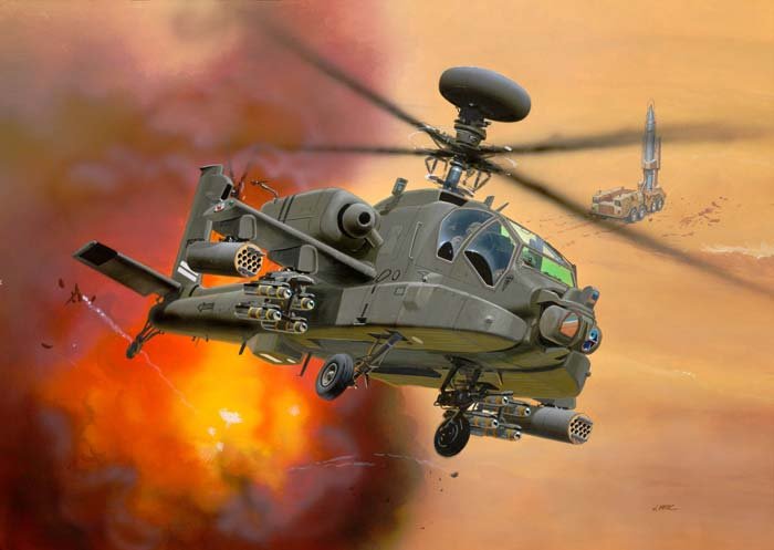 Revell - AH-64D LONGBOW APACHE 1:144