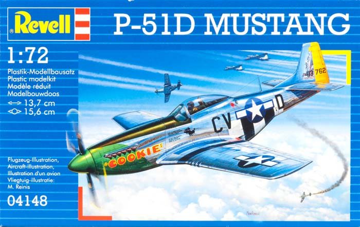 Revell - P-51D MUSTANG 1:72