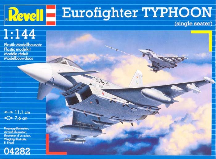 Revell - EUROFIGHTER TYPHOON Sgl 1:144