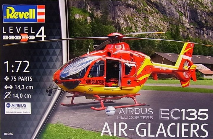 Revell - Ec135 Air-Glaciers 1:72