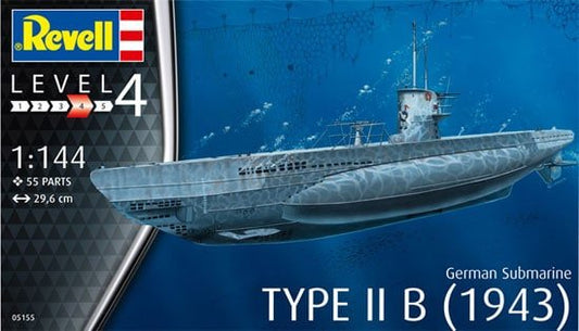 Revell - German Submarine Type IIB 1:144