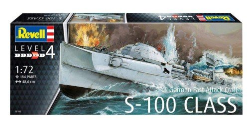 Revell - German Fast Attack Craft S-100 1:72