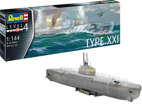 Revell - German Submarine Type XXI 1:144