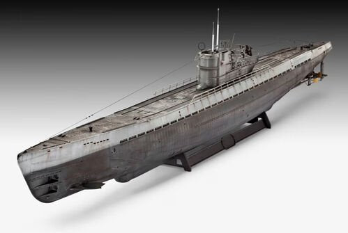 Revell - German Sub Type IX U505 LTD Platinu 1:72