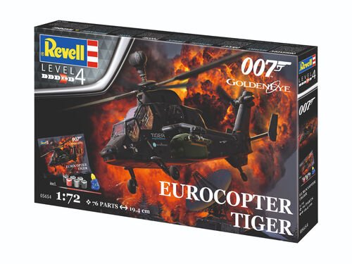 Revell - James Bond Eurocopter Tiger GS 1:72