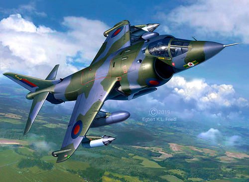Revell - Harrier GR.1 50th Anniv. GS 1:32