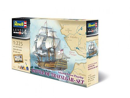 Revell - HMS Victory Battle of Trafalgar 1:225