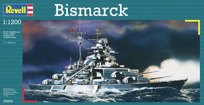 Revell - BISMARK 1:1200