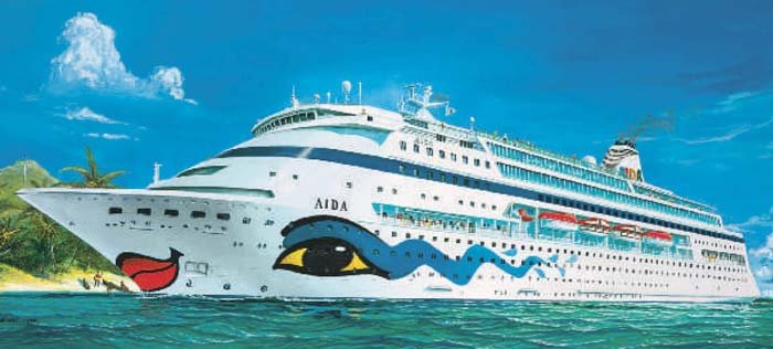 Revell - Aida Cruise Ship 1:1200