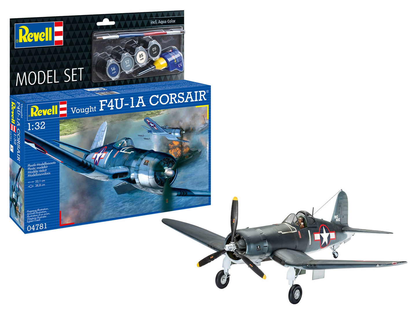 Revell - Model Set Vought F4U-1A CORSAIR 1:32 Scale
