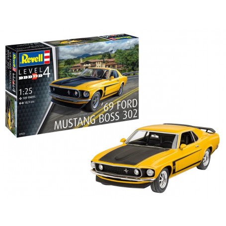 Revell - '69 Ford Mustang Boss 302