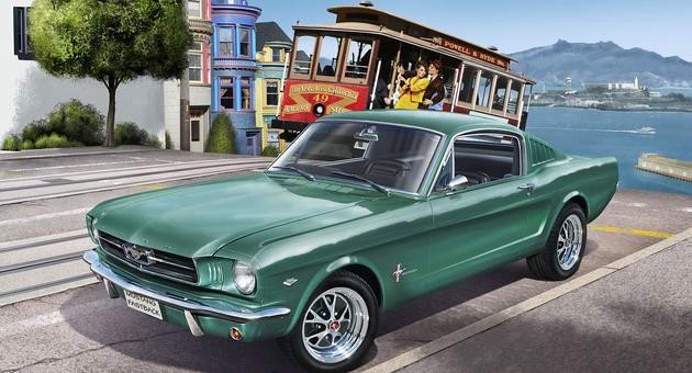 Revell - '65 FORD MUSTANG 2+2 1:25