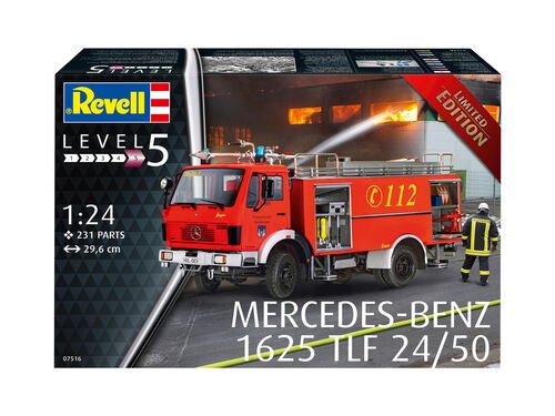 Revell - Mercedes-Benz 1625 TLF 24/50 1:24