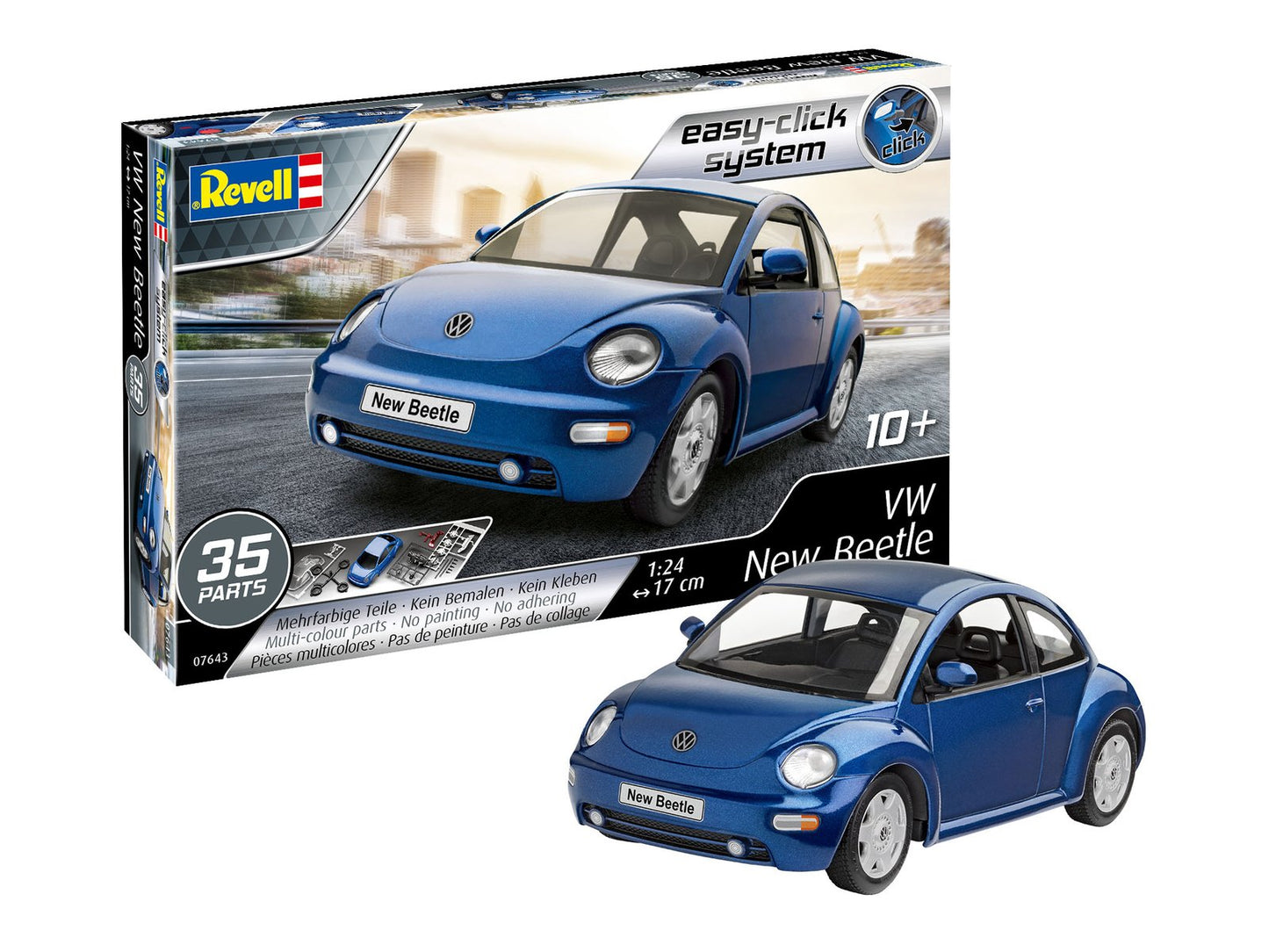 Revell - VW New Beetle Snap Kit 1:24