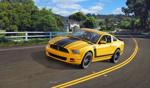 Revell - 2013 Ford Mustang Boss 302 1:25