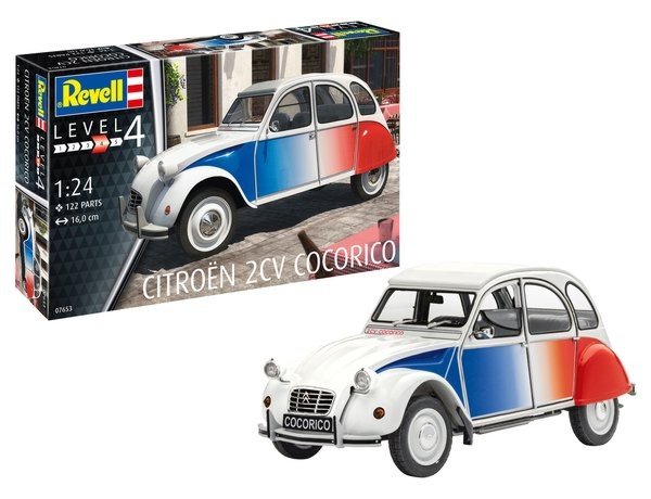 Revell - Citroen 2 CV Cocorico Car 1:24