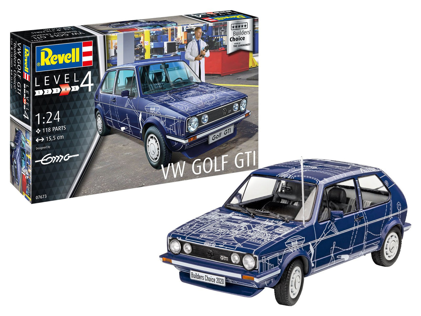 Revell - VW Golf GTI Builders Choice