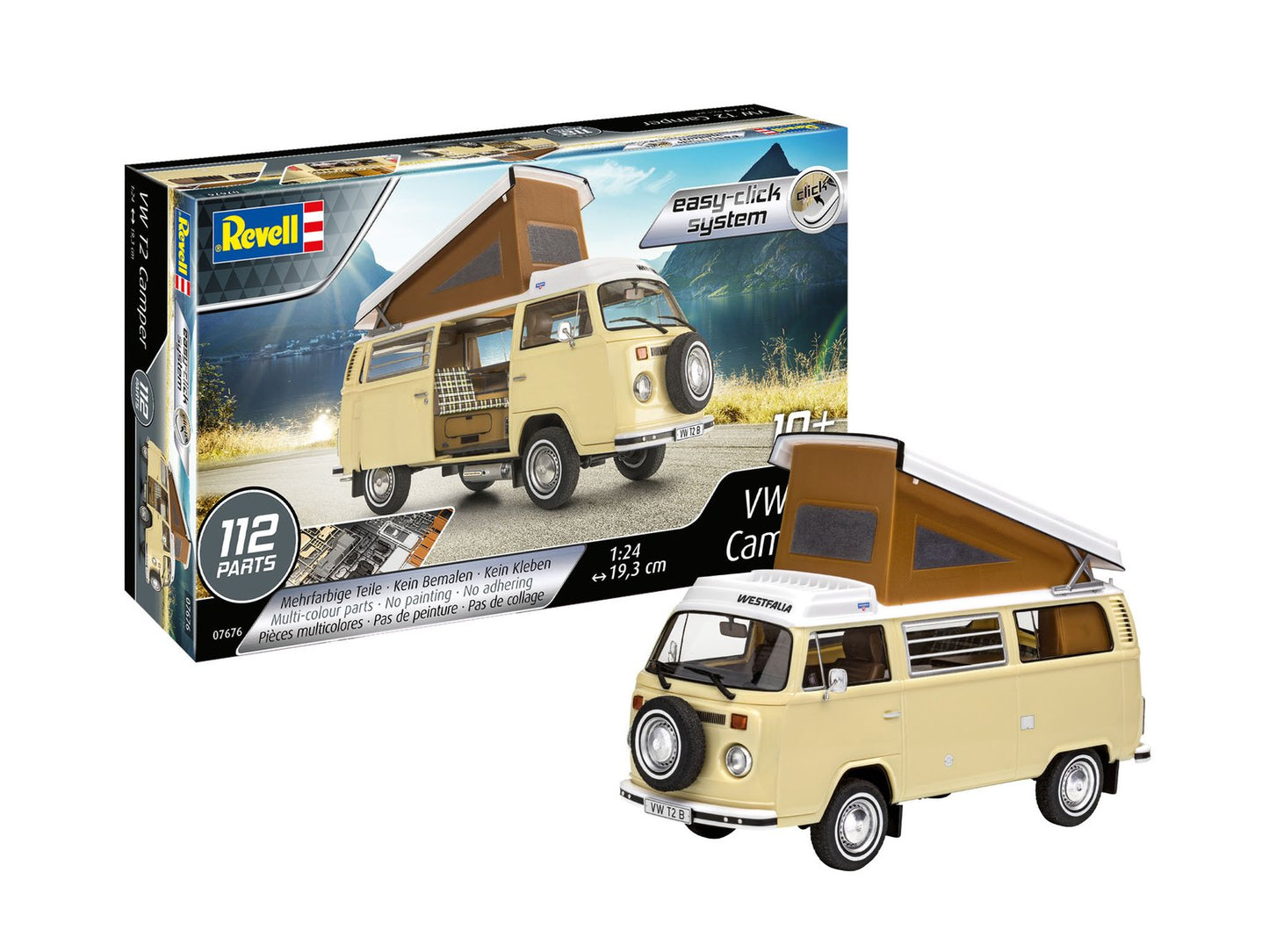 Revell - VW T2 Camper Van snap 1:24